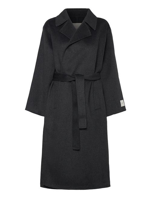 Hero Trench Coat-Dbl Face Wool - Calvin Klein Grey