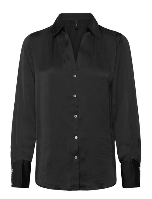 Vmsommer Ls Shirt Wvn Noos Vero Moda Black