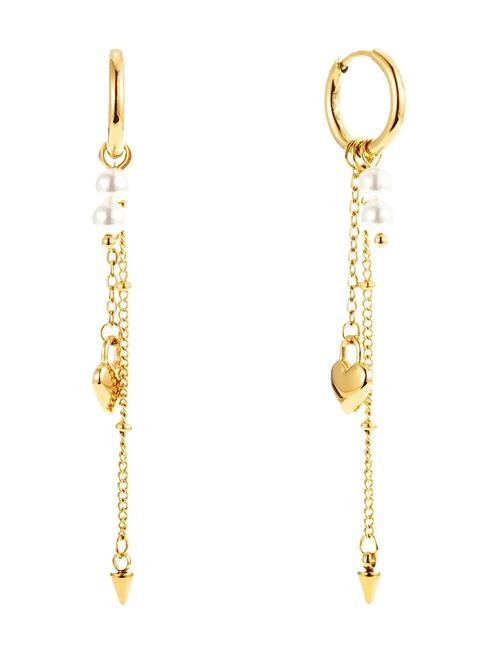 Heart Locker Mix Huggie By Jolima Gold