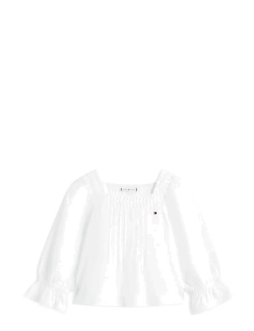 Broderie Anglaise Blouse Tommy Hilfiger White