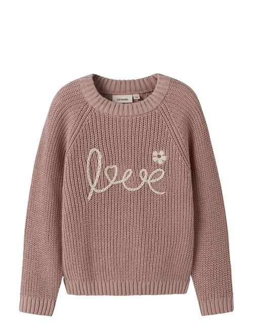 Nmfemlen Emb Knit Lil Lil'Atelier Pink