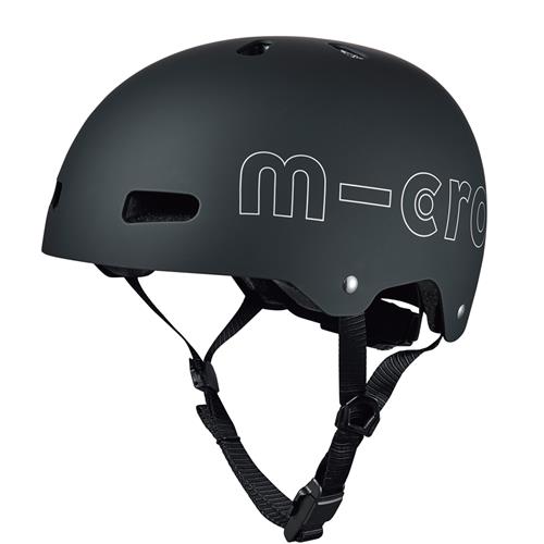 Micro Hjelm Black  8-12 Y  Sort  L  unisex