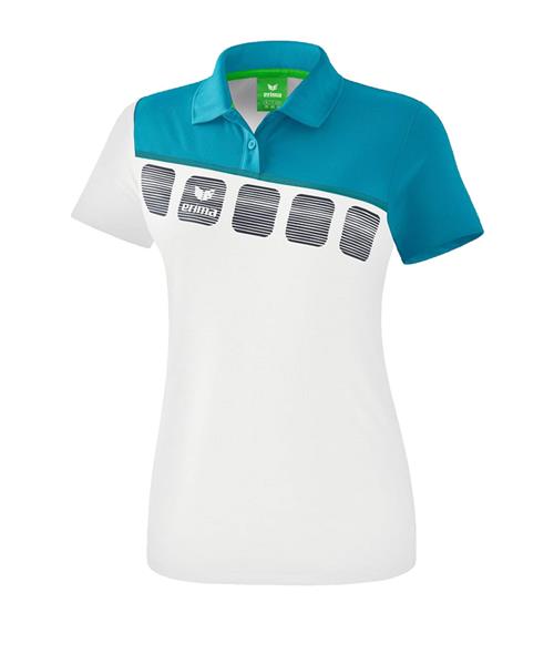 ERIMA Funktionsbluse  blå / hvid