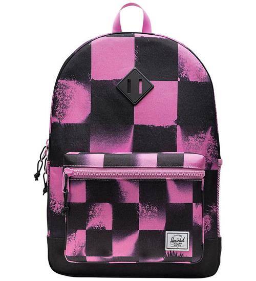 Herschel Rygsæk - Heritage Youth - Stencil Checker Opera Mauve