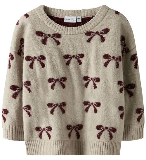 Name It Bluse - Strik - NmfSenya - Cement