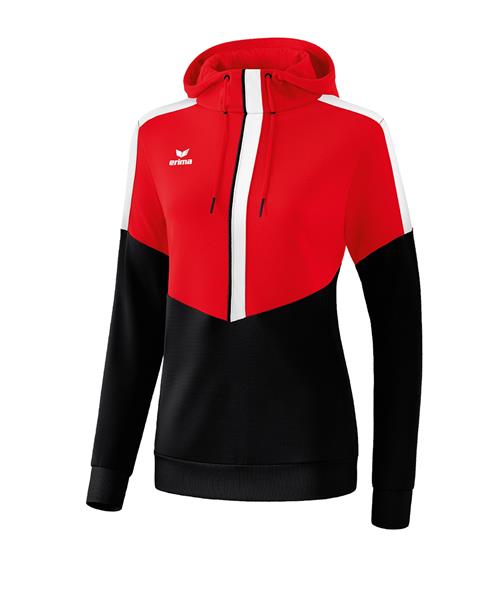 ERIMA Sportsweatshirt  rød / sort / hvid