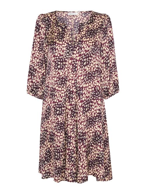 KAREN BY SIMONSEN Kjole 'Findie'  beige / aubergine