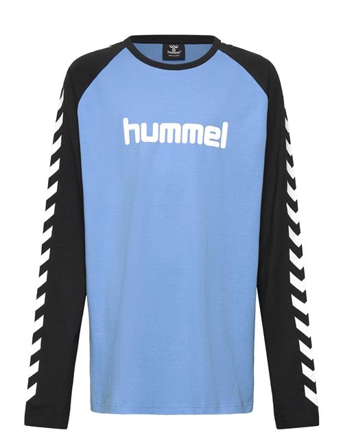 Hmlboys T-Shirt L/S Hummel Blue