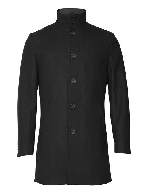 Bs Ontario Slim Fit Coat Bruun & Stengade Black