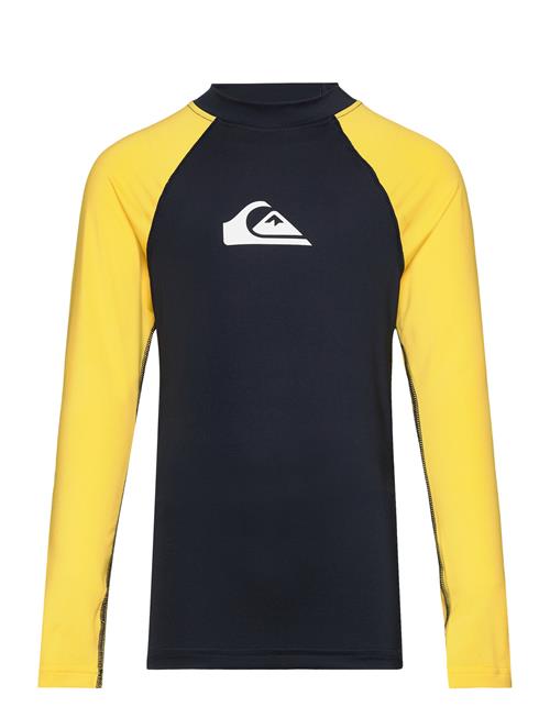 Everyday Upf50 Ls Youth Quiksilver Black