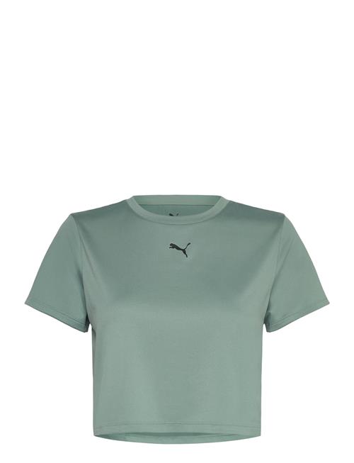 W Tad Essential Baby Tee PUMA Green