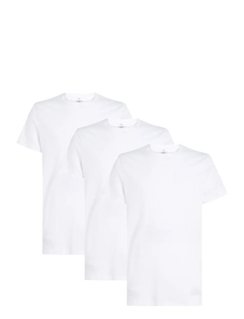 S/S Crew Neck 3Pk Calvin Klein White