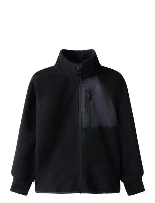 Nknmove03 Windfleece Jacket1 Fo Name It Black