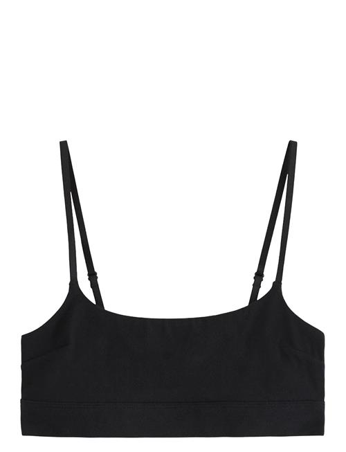 Bra Soft Top Carin Cotton Lindex Black