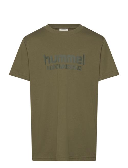 Hmljr Base T-Shirt S/S Hummel Khaki