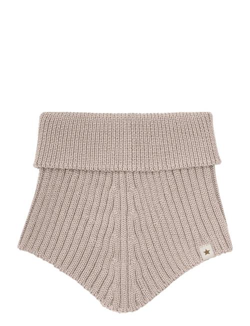 Neck Warmer Wool Knit Huttelihut Beige