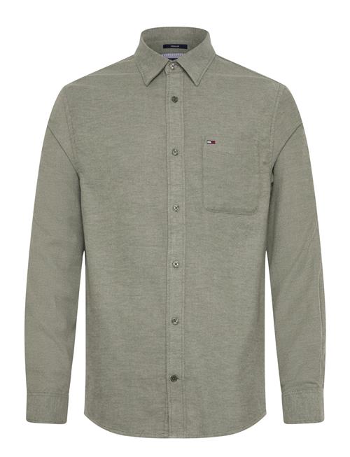Tjm Reg Flannel Shirt Ext Tommy Jeans Khaki
