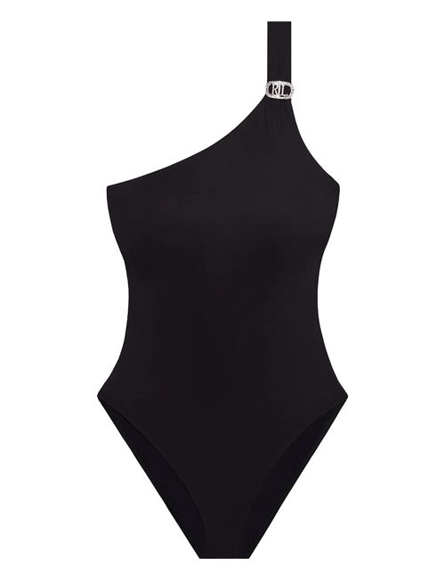 Lrl Luxury Black Shoulder Swims Lauren Ralph Lauren Swimwear Navy