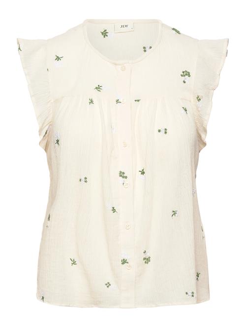Jdyalba S/L Frill Shirt Wvn Exp JDY Cream