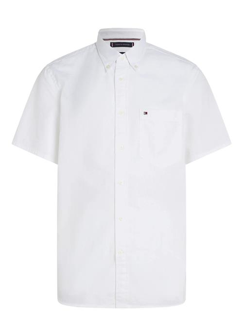 Seersucker Solid Ss Rf Shirt Tommy Hilfiger White