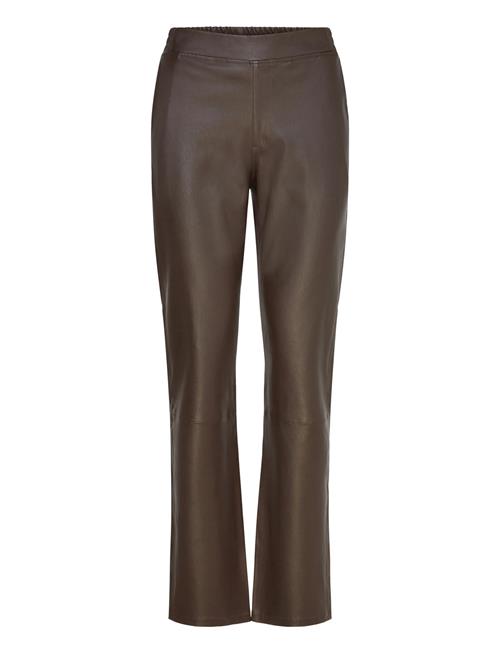 Dante6-Lova Stretch Leather Pants Dante6 Brown