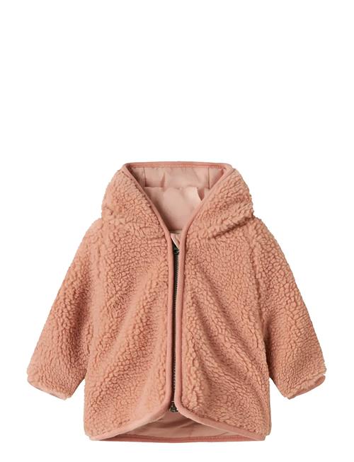 Nbnnalo Sherpa Jkt Solid Lil Lil'Atelier Pink