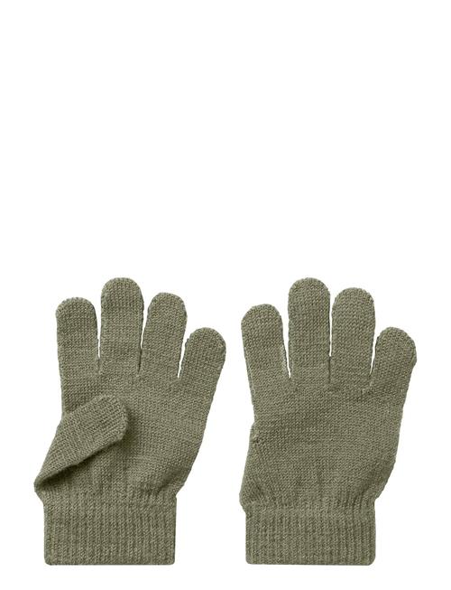 Nmnnanson Knit Gloves1 Lil Lil'Atelier Khaki