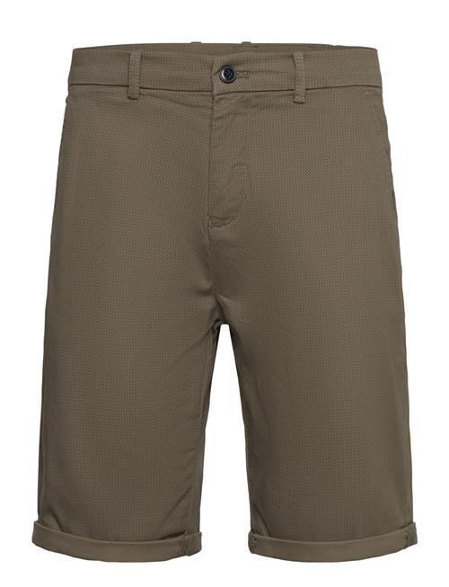 Superflex Aop Chino Shorts Lindbergh Khaki