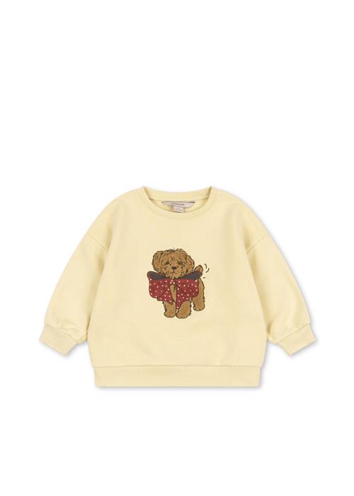 Konges Sløjd Puppy Sweatshirt Shake It  Shake It 18 months  Gul  18 måneder  kvinde