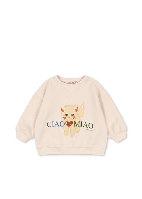Konges Sløjd Belli Sweatshirt Whisper Pink  Whisper Pink 4 Y  Creme  4 år  kvinde