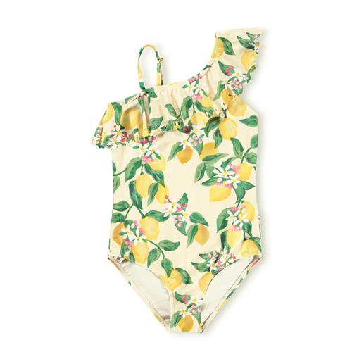 Molo Net Badedragt Citrus  Citrus 104 cm  Hvid  104 cm  kvinde