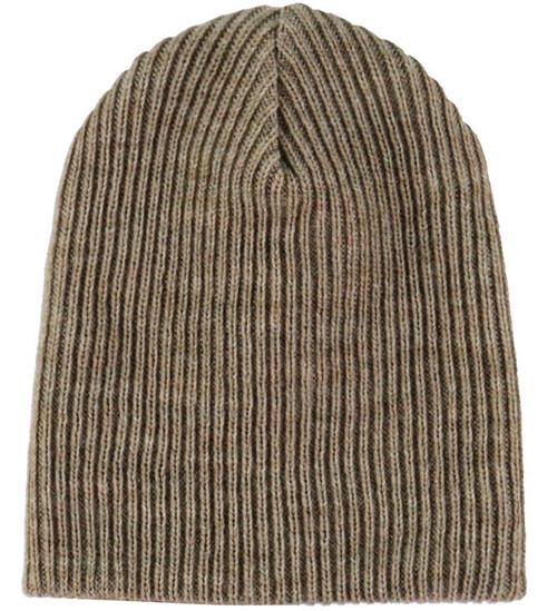 Joha Hue - Uld - Rib - Beige Meleret