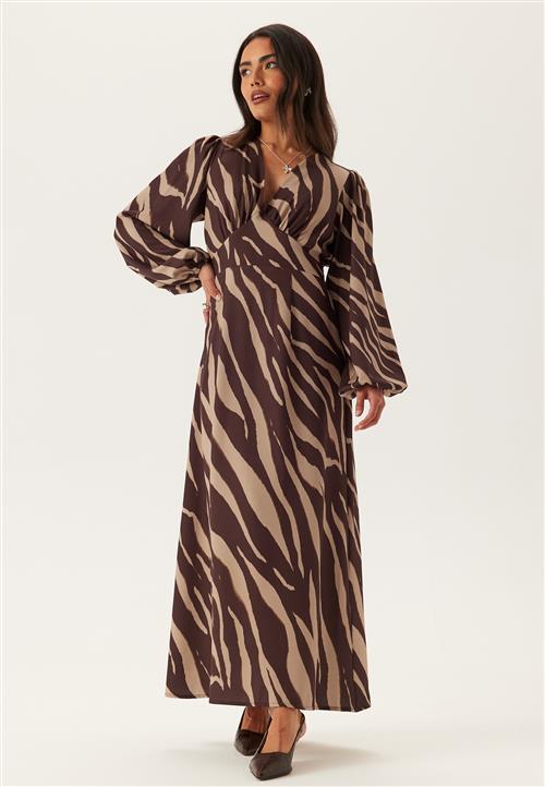 BUBBLEROOM Balloon Sleeve Maxi Dress