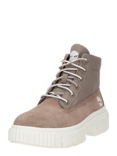 TIMBERLAND Snørestøvletter 'Greyfield'  taupe / hvid