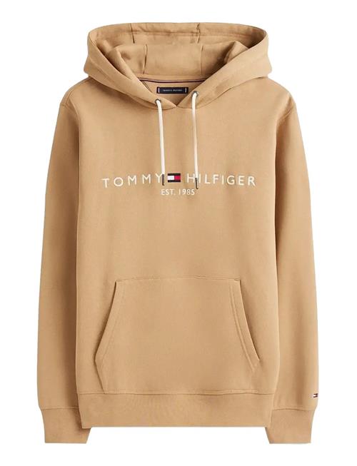 Tommy Logo Hoody Tommy Hilfiger Brown