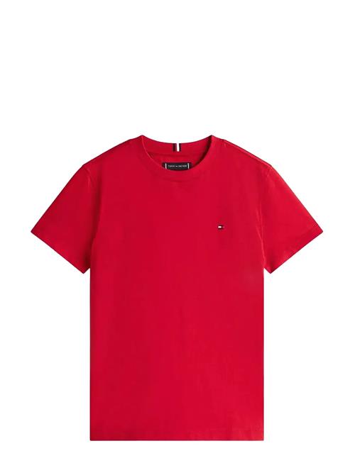 Essential Cotton Reg Tee Ss Tommy Hilfiger Red