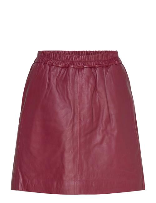 Wookiw Short Skirt InWear Burgundy