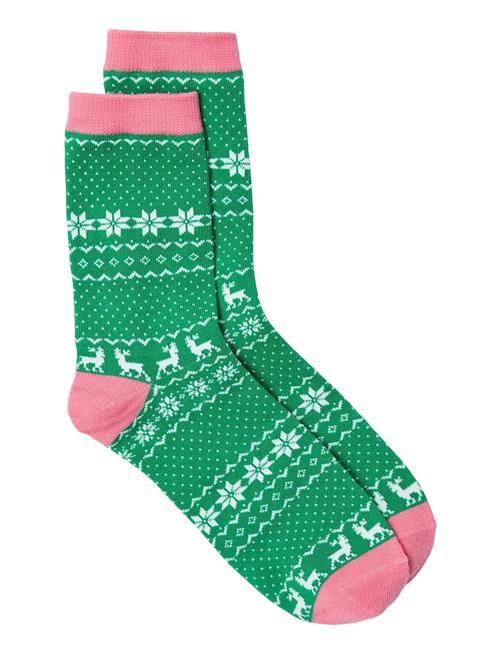 Vmelf Socks Xmas Vero Moda Green
