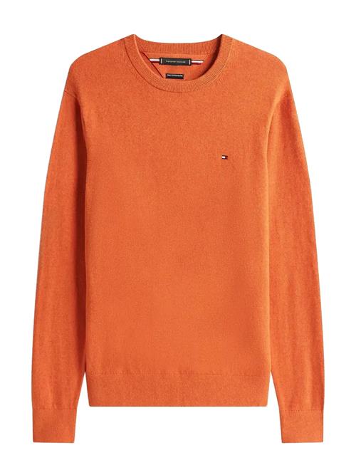 Pima Org Ctn Cashmere Crew Neck Tommy Hilfiger Orange