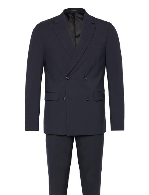 Plain Db Mens Suit - Normal Length Lindbergh Navy
