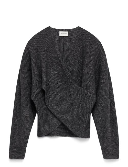 Mschzinelle Hope Wrap Pullover MSCH Copenhagen Grey