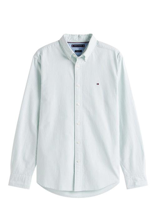 Heritage Oxford Stripe Rf Shirt Tommy Hilfiger Green