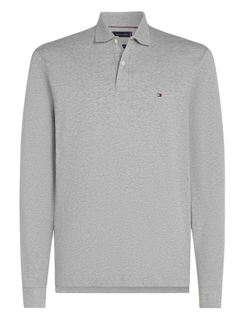 L/S Liquid Cotton Reg Polo Tommy Hilfiger Grey