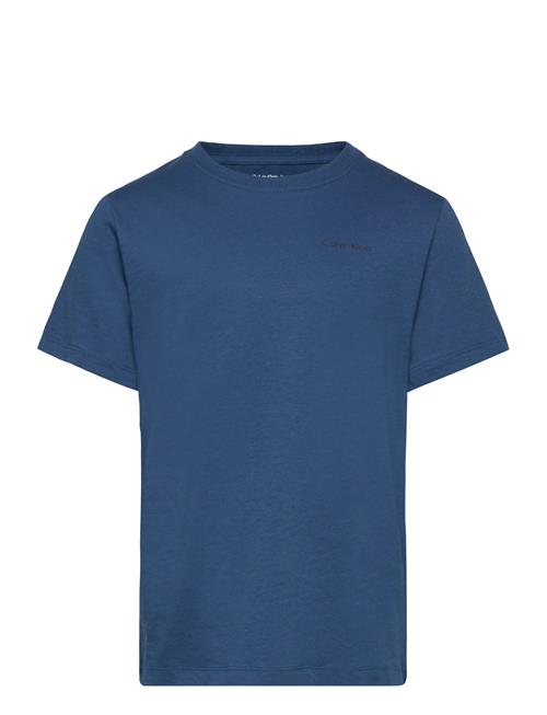 Chest Inst.logo Ss T-Shirt Calvin Klein Navy