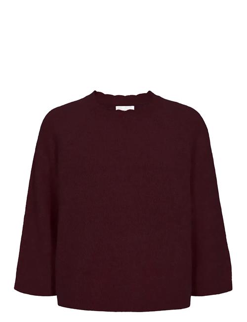Nuriette Selma Pullover Nümph Burgundy