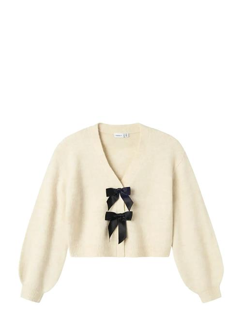 Nkfrina Ls Knit Card Name It Cream