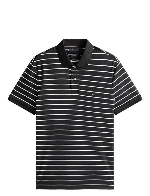Liquid Cotton Reg Seasonal Polo Tommy Hilfiger Black