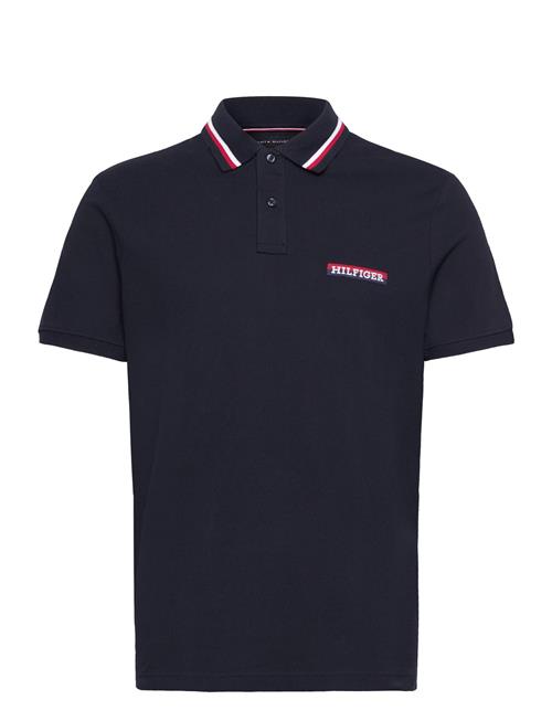 Hilfiger Tipped Reg Polo Tommy Hilfiger Black
