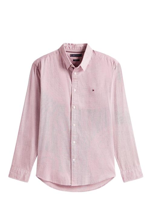 Dobby Ls Rf Shirt Tommy Hilfiger Pink