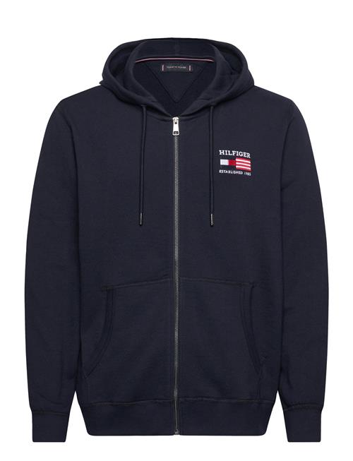 Americana Zip Through Hoody Tommy Hilfiger Navy
